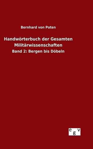 Cover image for Handwoerterbuch der Gesamten Militarwissenschaften