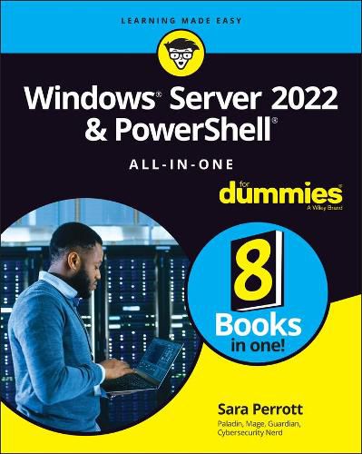 Cover image for Windows Server 2022 & Powershell All-in-One For Dummies