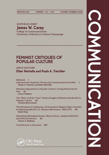 Cover image for Feminst Critiques Popular Cult