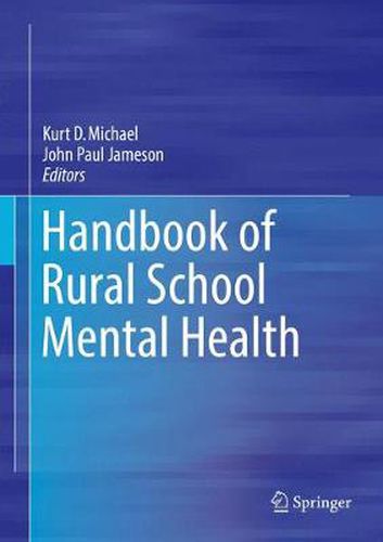 Cover image for Handbook of Rural School Mental Health