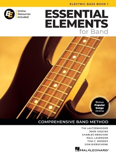 Cover image for Essential Elements for Band - Electric Bass Book 1