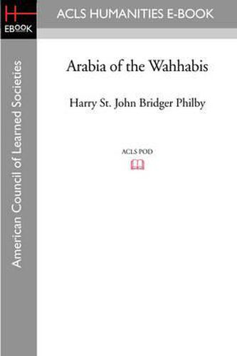 Cover image for Arabia of the Wahhabis