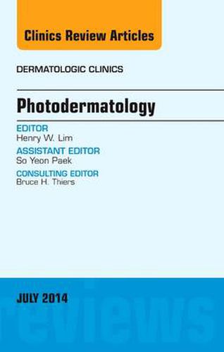 Cover image for Photodermatology, An Issue of Dermatologic Clinics