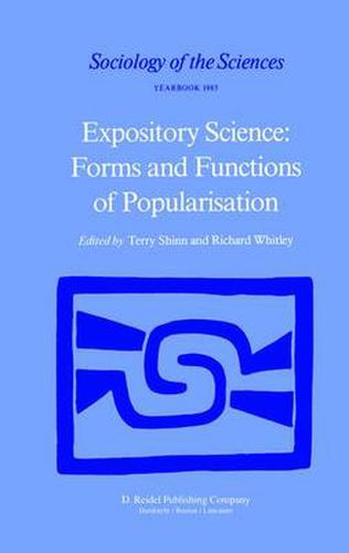 Cover image for Expository Science: Forms and Functions of Popularisation