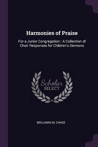 Cover image for Harmonies of Praise