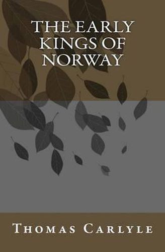 Cover image for The Early Kings of Norway