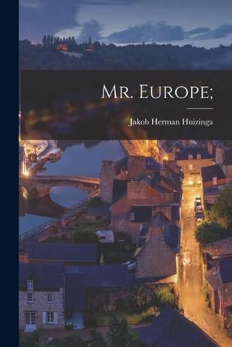 Cover image for Mr. Europe;
