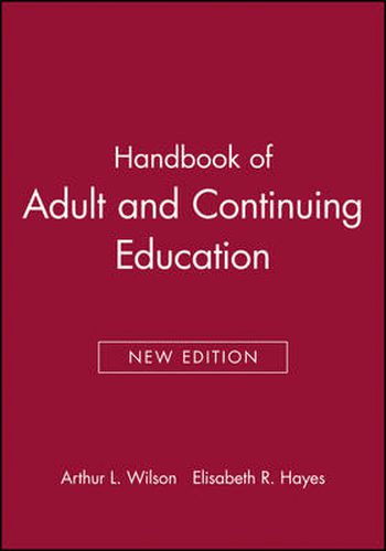 Handbook of Adult and Continuing Education