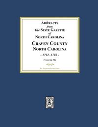 Cover image for Abstracts from the State Gazette of North Carolina, 1792-1795, Volume #2