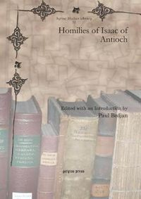 Cover image for Homilies of Isaac of Antioch