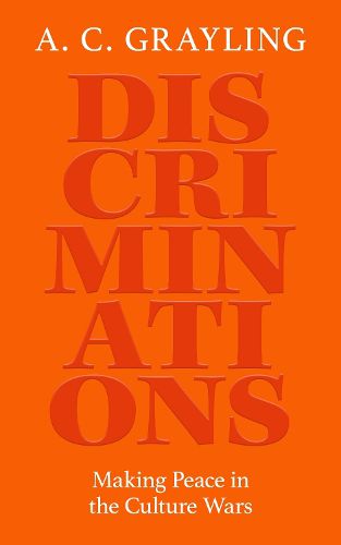 Cover image for Discriminations: Making Peace in the Culture Wars