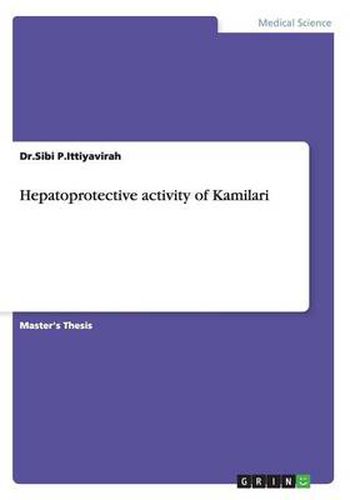 Cover image for Hepatoprotective activity of Kamilari