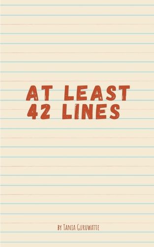 Cover image for At Least 42 Lines