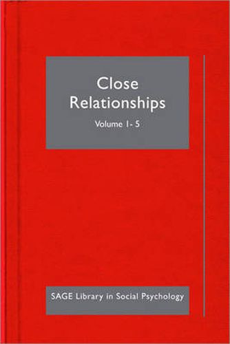 Cover image for Psychology of Close Relationships