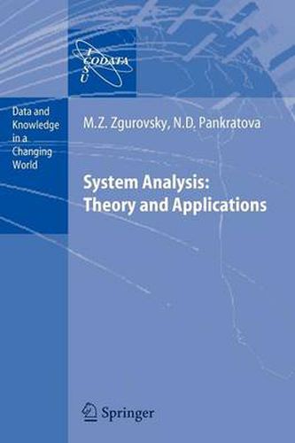 Cover image for System Analysis: Theory and Applications