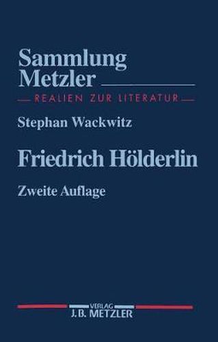 Cover image for Friedrich Hoelderlin