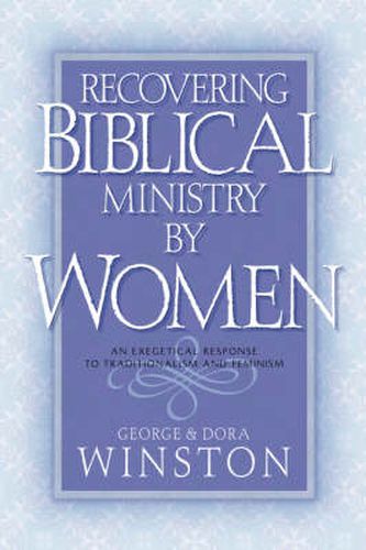 Cover image for Recovering Biblical Ministry by Women