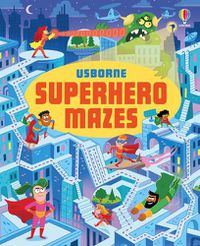 Cover image for Superhero Mazes
