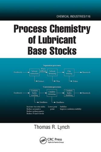 Cover image for Process Chemistry of Lubricant Base Stocks