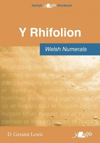 Cover image for Rhifolion, Y / Welsh Numerals