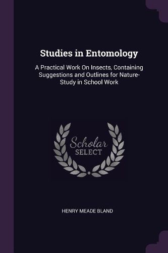 Cover image for Studies in Entomology