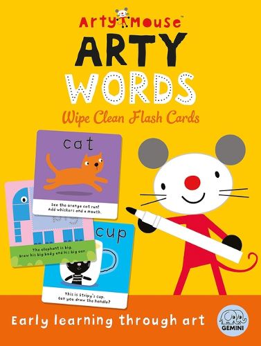 Arty Mouse Words Wipe Clean Flash Cards