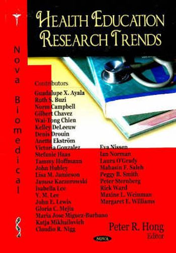 Cover image for Health Education Research Trends