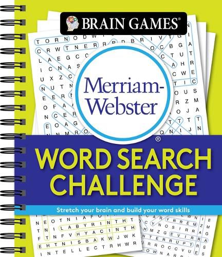 Cover image for Brain Games - Merriam-Webster Word Search Challenge: Stretch Your Brain and Build Your Word Skills