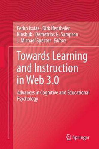 Cover image for Towards Learning and Instruction in Web 3.0: Advances in Cognitive and Educational Psychology