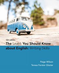 Cover image for The Least You Should Know About English: Writing Skills