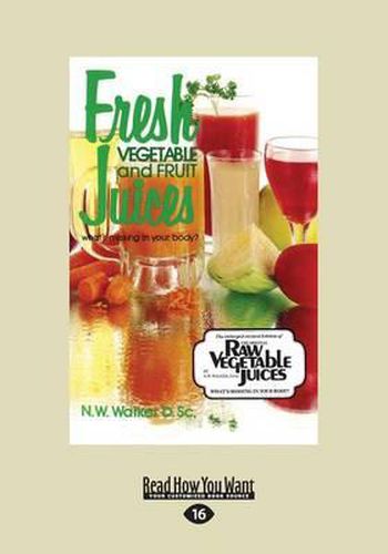 Cover image for Fresh Vegetable and Fruit Juices