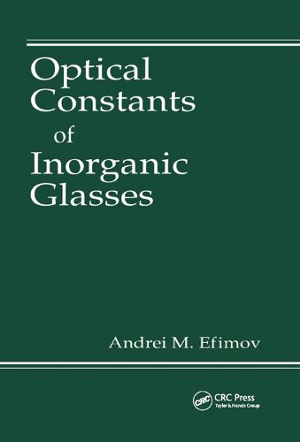 Cover image for Optical Constants of Inorganic Glasses