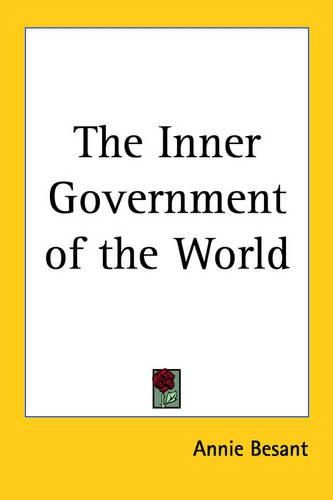 Cover image for The Inner Government of the World