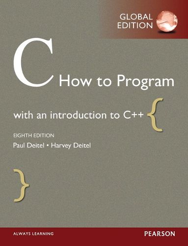 Cover image for C How to Program, Global Edition