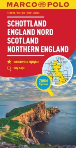 Cover image for Scotland Marco Polo Map