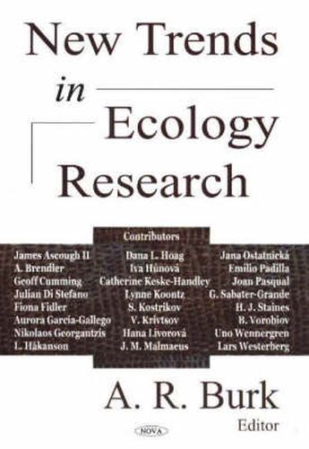 Cover image for New Trends in Ecology Research