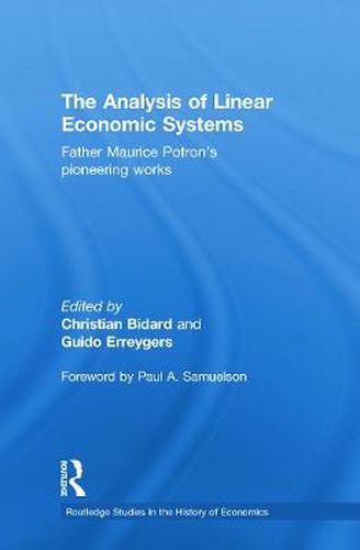 Cover image for The Analysis of Linear Economic Systems: Father Maurice Potron's Pioneering Works