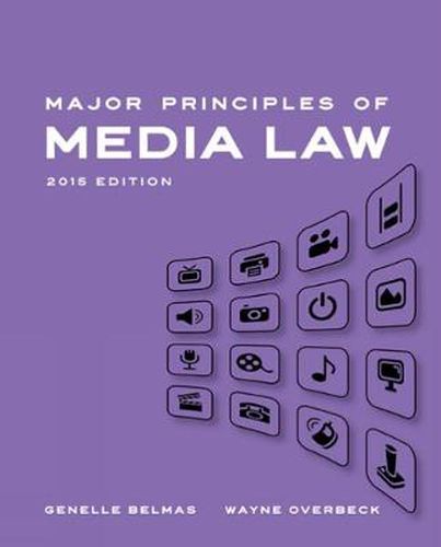 Cover image for Major Principles of Media Law, 2015