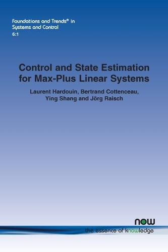 Control and State Estimation for Max-Plus Linear Systems