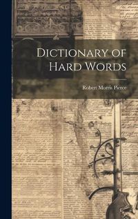 Cover image for Dictionary of Hard Words