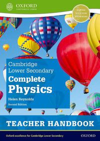 Cover image for Cambridge Lower Secondary Complete Physics: Teacher Handbook (Second Edition)