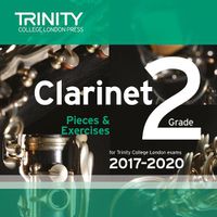 Cover image for Trinity College London: Clarinet Exam Pieces Grade 2 2017 - 2020 CD