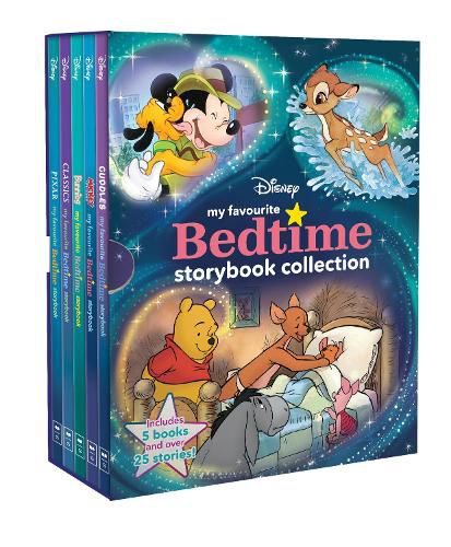 Cover image for My Favourite Bedtime 5-Book Storybook Collection (Disney)