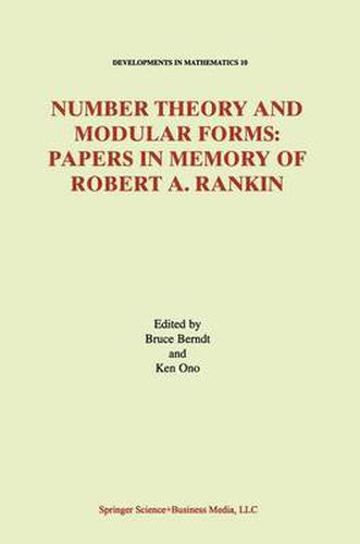 Cover image for Number Theory and Modular Forms: Papers in Memory of Robert A. Rankin