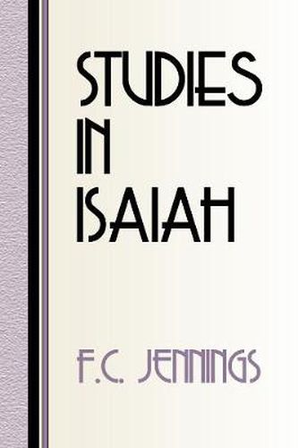 Cover image for Studies in Isaiah