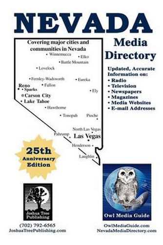 Cover image for Owl Media Guide's Nevada Media Directory 25th Anniversary Edition