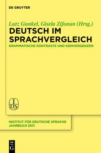 Cover image for Deutsch im Sprachvergleich