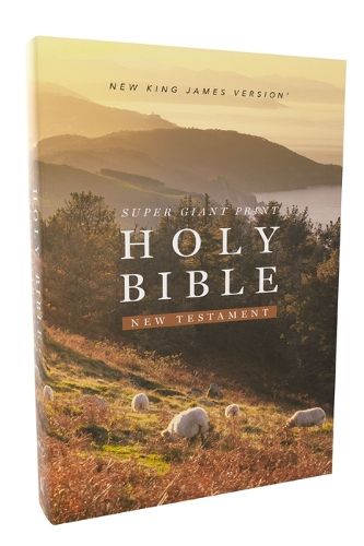 Cover image for NKJV Super Giant Print New Testament, Softcover, Red Letter, Comfort Print
