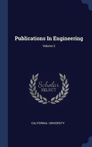 Cover image for Publications in Engineering; Volume 2