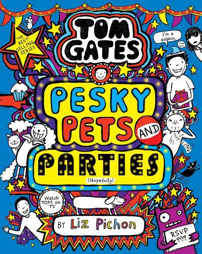 Cover image for Pesky Pets and Parties (Tom Gates #24)